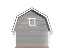 3d проект ДК105 - фасад 3