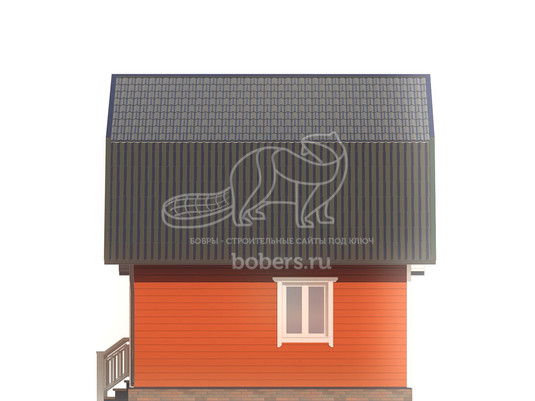 3d проект ДК107 - фасад 4</div>