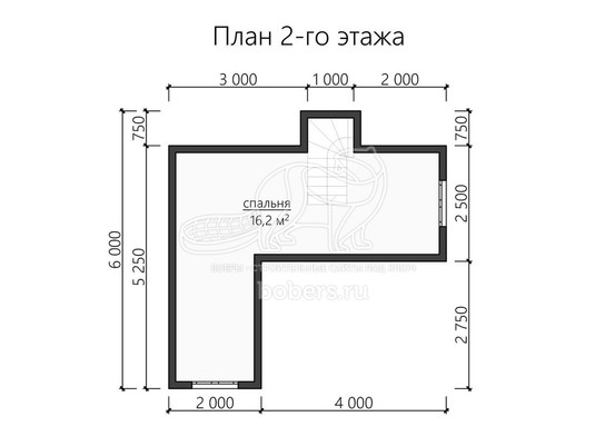 3d проект ДК110 - планировка 2 этажа</div>