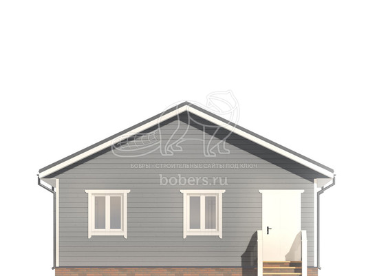 3d проект ДК115 - фасад 3