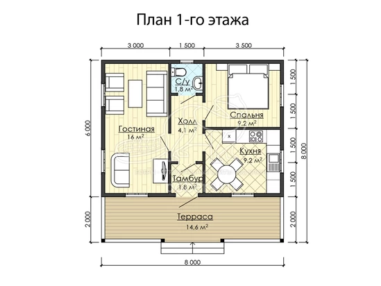 Мебелировка 2d