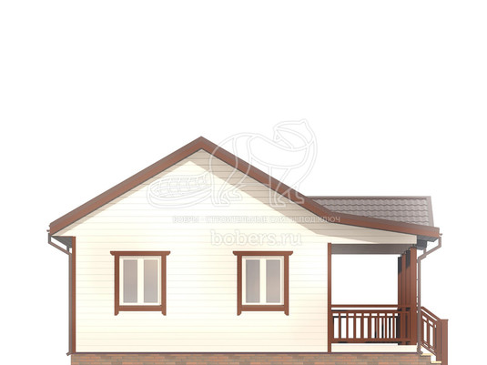 3d проект ДК118 - фасад 4</div>