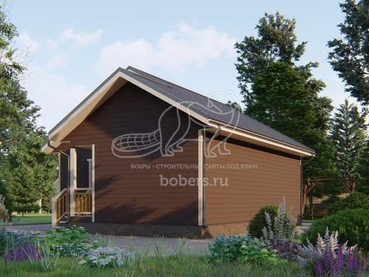 3d проект ДК120 - второй вид