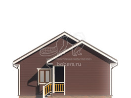 3d проект ДК120 - фасад 1