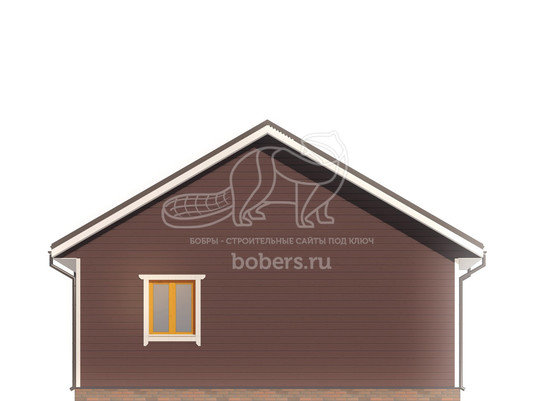 3d проект ДК120 - фасад 3