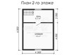3d проект ДК122 - планировка 2 этажа</div> (превью)