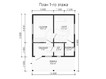 3d проект ДК126 - планировка 1 этажа (превью)