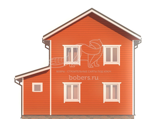 3d проект ДК127 - фасад 3