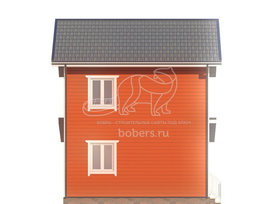 3d проект ДК127 - фасад 4</div>