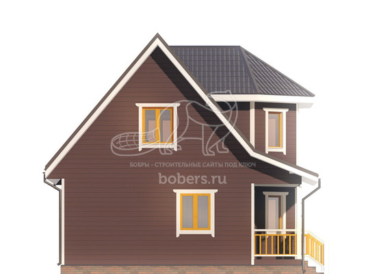 3d проект ДК130 - фасад 4</div>