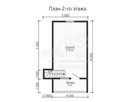 3d проект ДК131 - планировка 2 этажа</div>