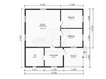 3d проект ДК136 - планировка 1 этажа</div> (превью)