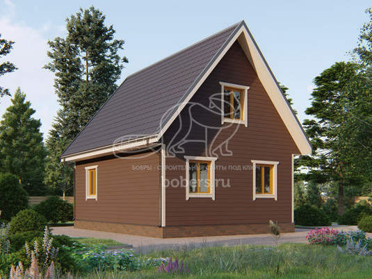 3d проект ДК140 - второй вид