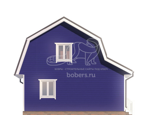 3d проект ДК146 - фасад 3