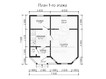 3d проект ДК148 - планировка 1 этажа (превью)