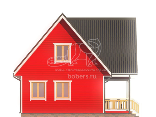 3d проект ДК151 - фасад 4</div>