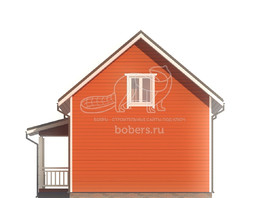 3d проект ДК157 - фасад 4