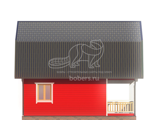 3d проект ДК161 - фасад 4</div>