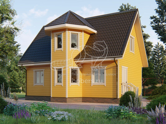 3d проект ДК162 - второй вид