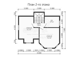 3d проект ДК173 - планировка 2 этажа</div>