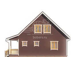 3d проект ДК180 - фасад 1