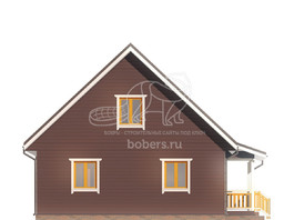 3d проект ДК180 - фасад 3