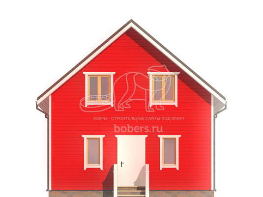 3d проект ДК181 - фасад 3