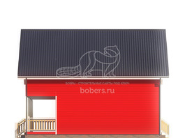 3d проект ДК181 - фасад 4