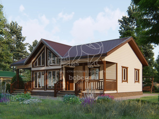 3d проект ДК198 - второй вид