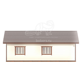 3d проект ДК198 - фасад 3