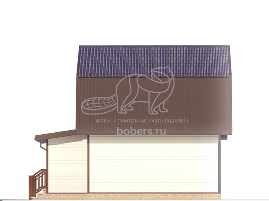 3d проект ДК208 - фасад 4</div>