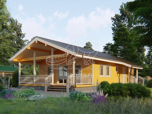 3d проект ДК212 - первый вид