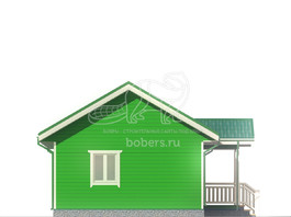 3d проект ДК213 - фасад 2