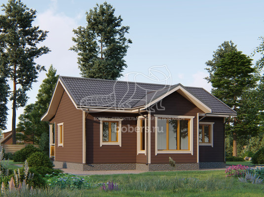 3d проект ДК220 - первый вид