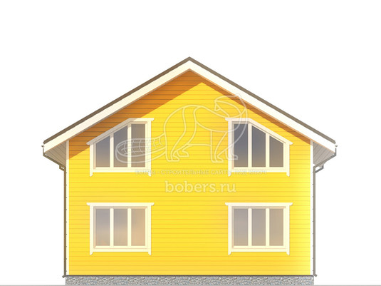 3d проект ДК222 - фасад 3