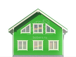 3d проект ДК223 - фасад 3