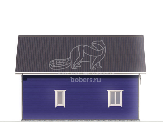 3d проект ДК226 - фасад 3