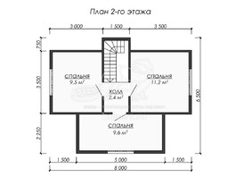 3d проект ДК228 - планировка 2 этажа</div>