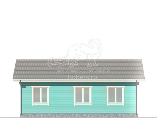 3d проект ДК229 - фасад 3
