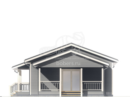 3d проект ДК245 - фасад 4</div>