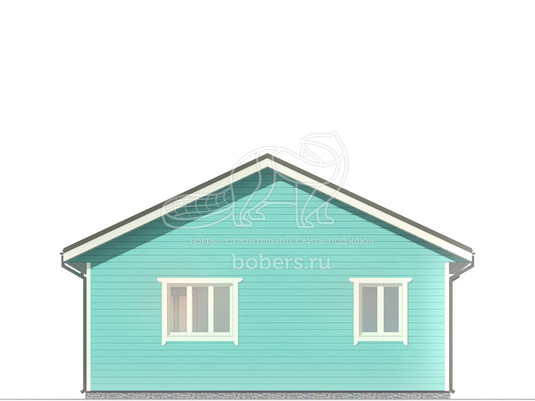 3d проект ДК249 - фасад 3