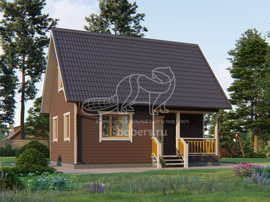 3d проект ДК250 - второй вид