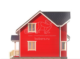 3d проект ДК251 - фасад 2