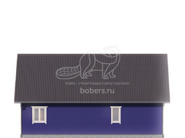 3d проект ДК256 - фасад 3