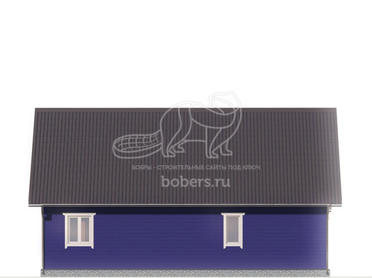 3d проект ДК256 - фасад 3