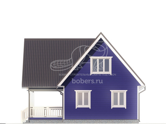 3d проект ДК256 - фасад 4</div>