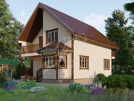 3d проект ДК258 - второй вид