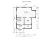 3d проект ДК265 - планировка 1 этажа (превью)