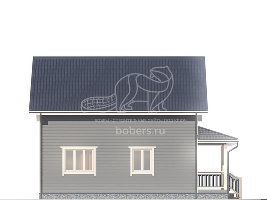 3d проект ДК265 - фасад 2