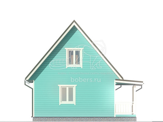 3d проект ДК269 - фасад 3